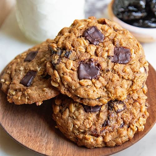 Oatmeal dark chocolate cookies