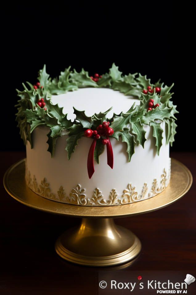 Christmas fruit cake
